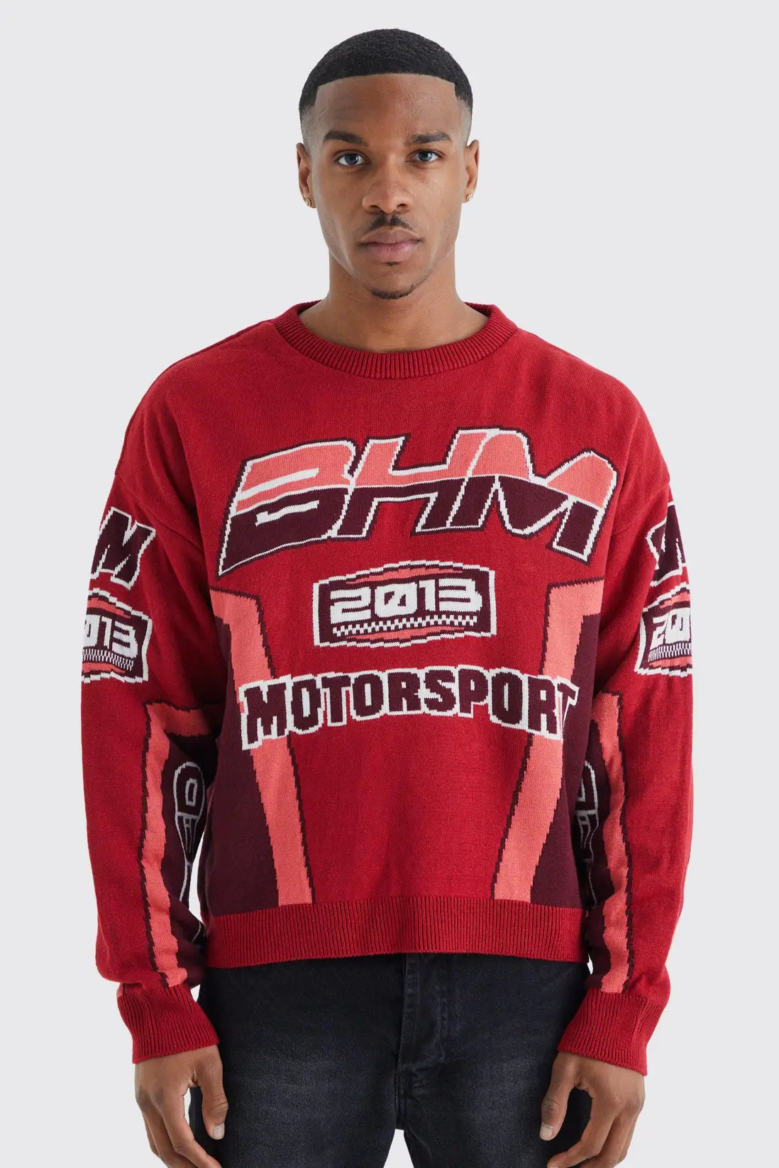 BoohooMAN - Motorsport sweatshirt