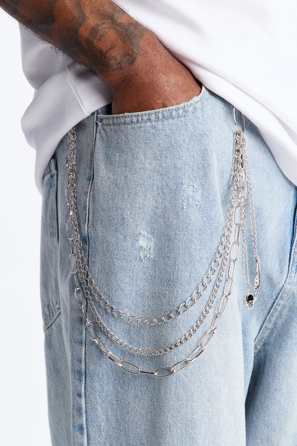 Fashion novaMEN-Pant chain