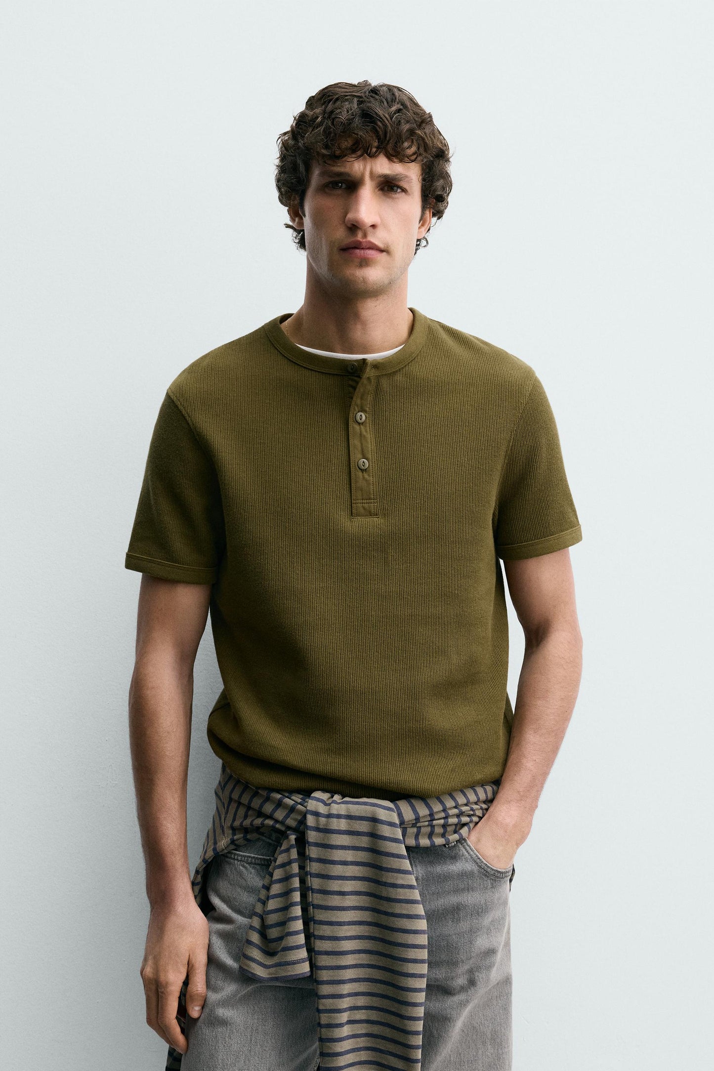 Zara-Henley shirt