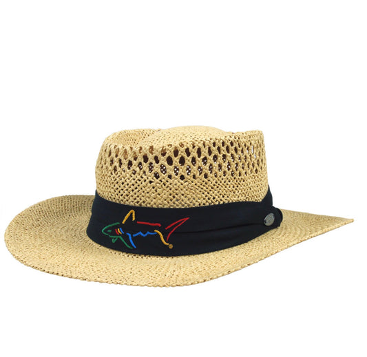 Greg Norman-Straw hat