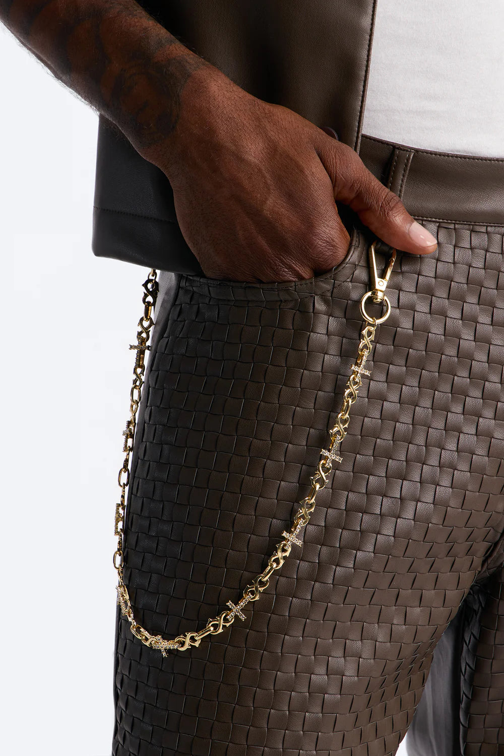 Fashion novaMEN-Pant chain