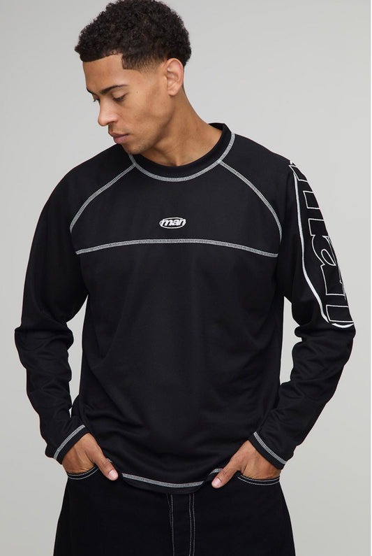 BoohooMAN- long sleeve tshirt