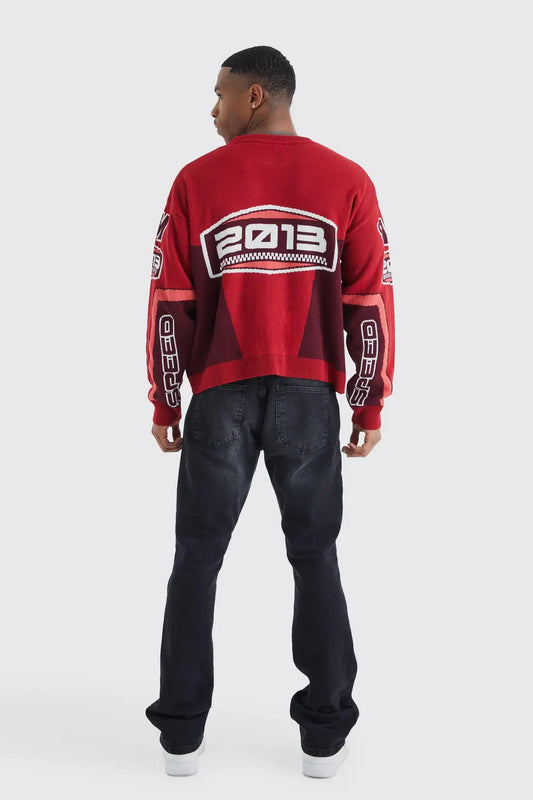 BoohooMAN - Motorsport sweatshirt
