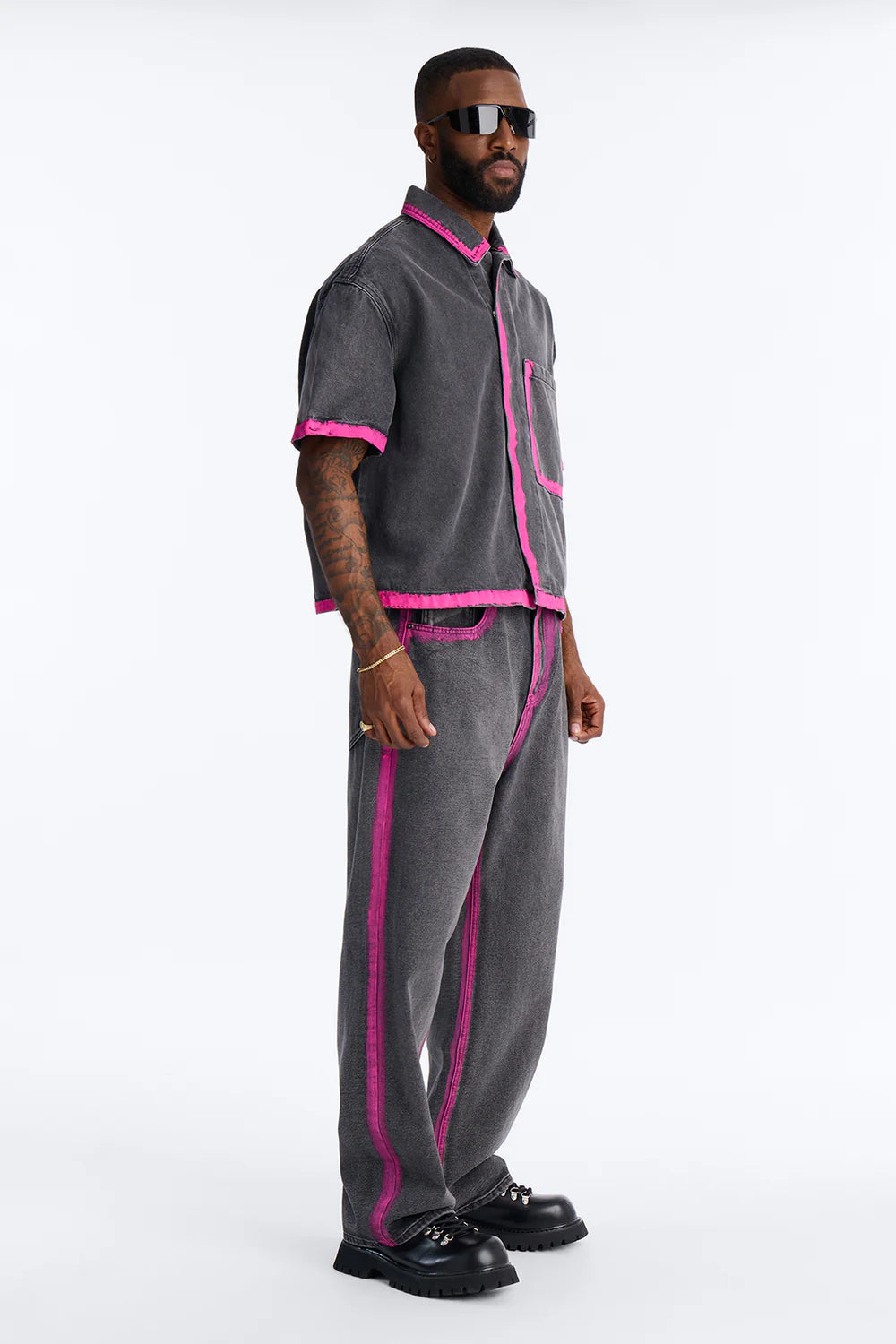 Fashion novaMEN- Black Wash jeans