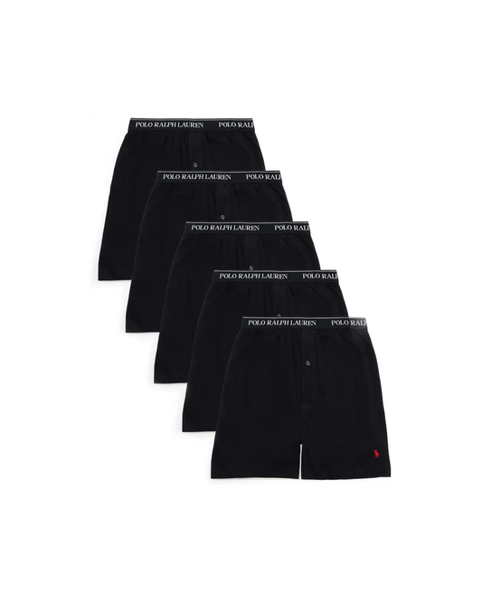 Polo Ralph Lauren-Men's 5-Pack Classic-Fit Cotton Knit Boxers