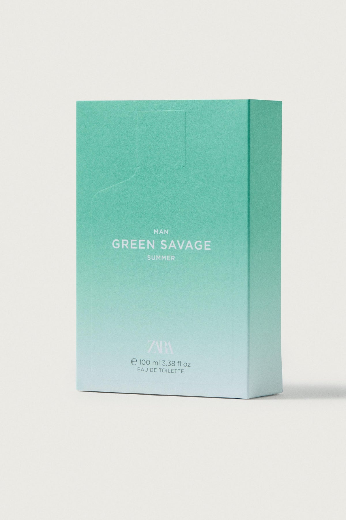 ZARA MAN GREEN SAVAGE SUMMER EDT 100ML / 3.38 OZ