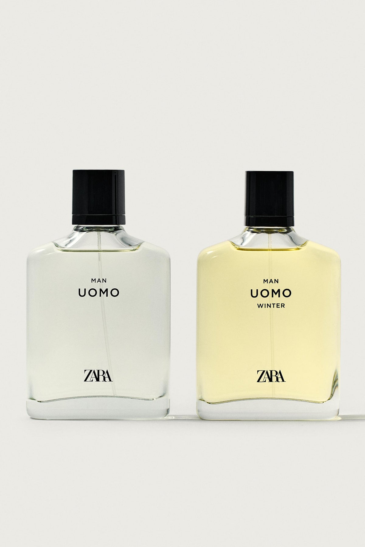 ZARA MAN UOMO EDT + MAN UOMO WINTER EDP 2 X 100 ML