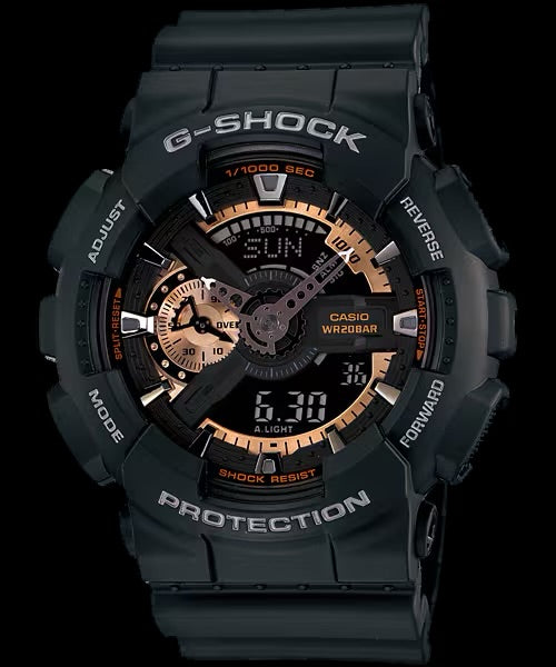 CASIO
G-Shock Black Dial Resin Men's Watch